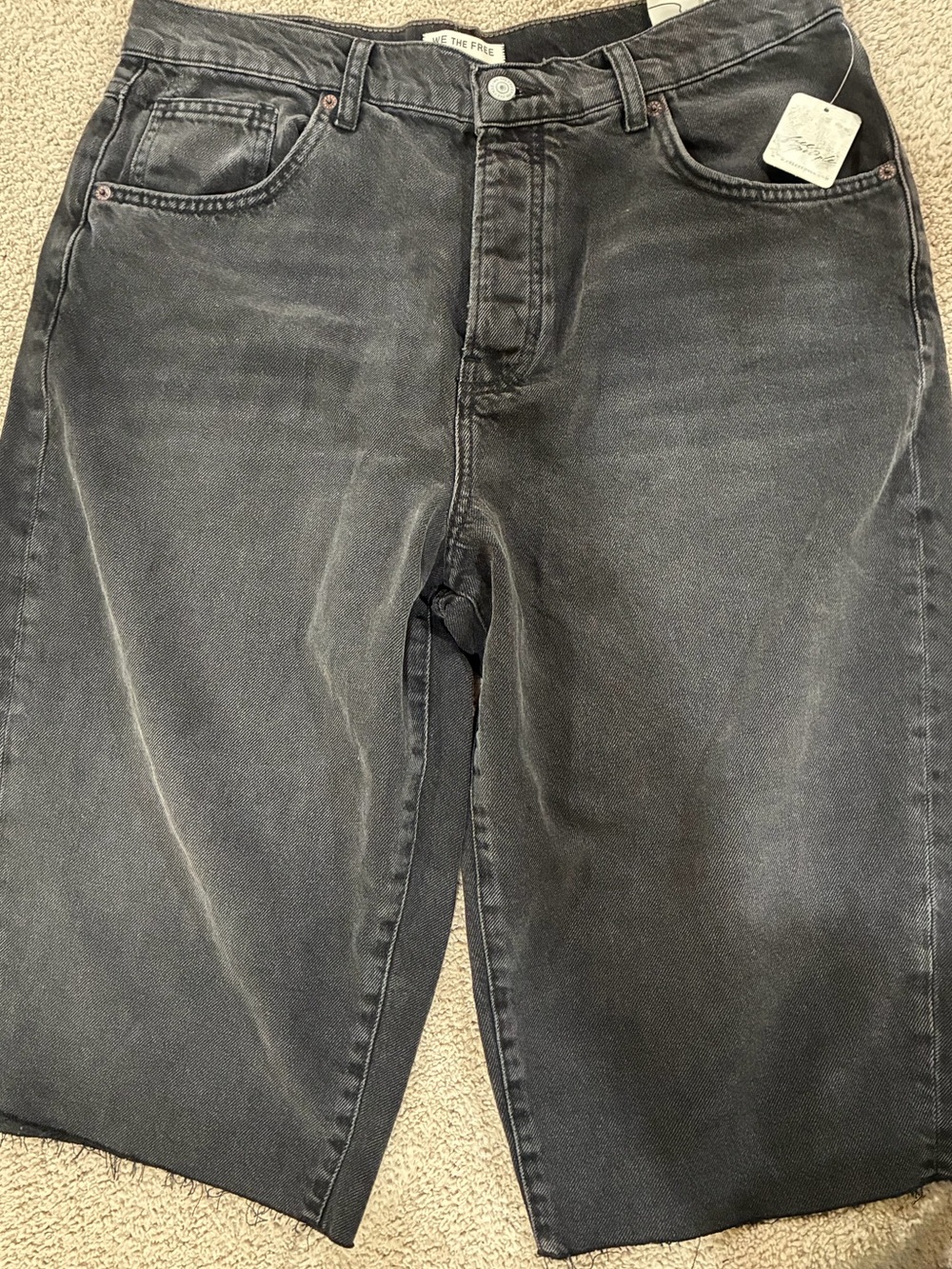 We The Free Jam Session Relaxed Capri/ Shorts NWT Size 31 - Picture 3 of 7